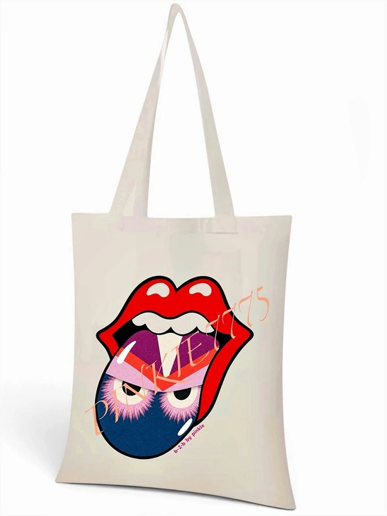Broke-2-Bougie by Pinkie Handbags - Fashion fendi monster Graphic Tote Bag